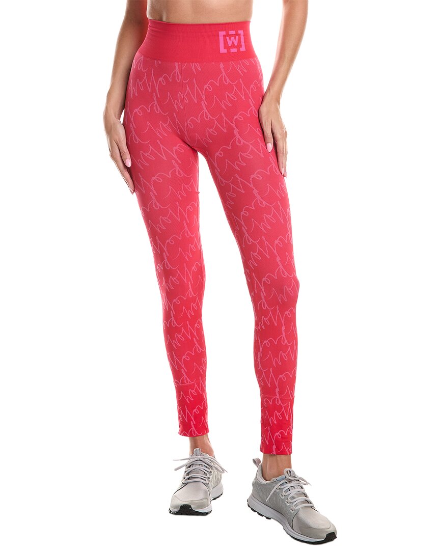Wolford Legging In 539-red Glow Orchid