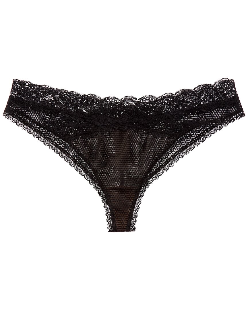 Passionata Bklyn Lace Tanga In Black