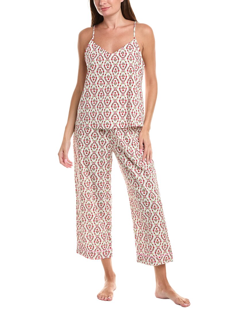 Bedhead 2pc Cropped Pajama Set In Pink