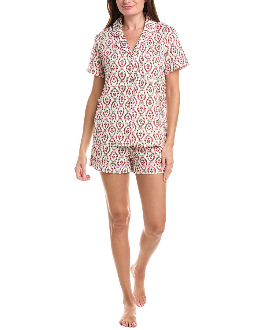 Bedhead 2pc Short Pajama Set In Pink