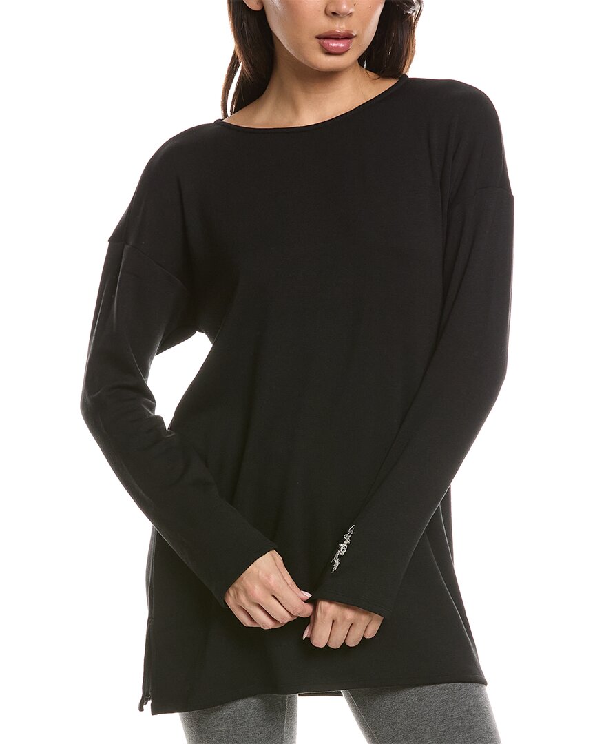Natori Cocoon Wedge Tunic In Black