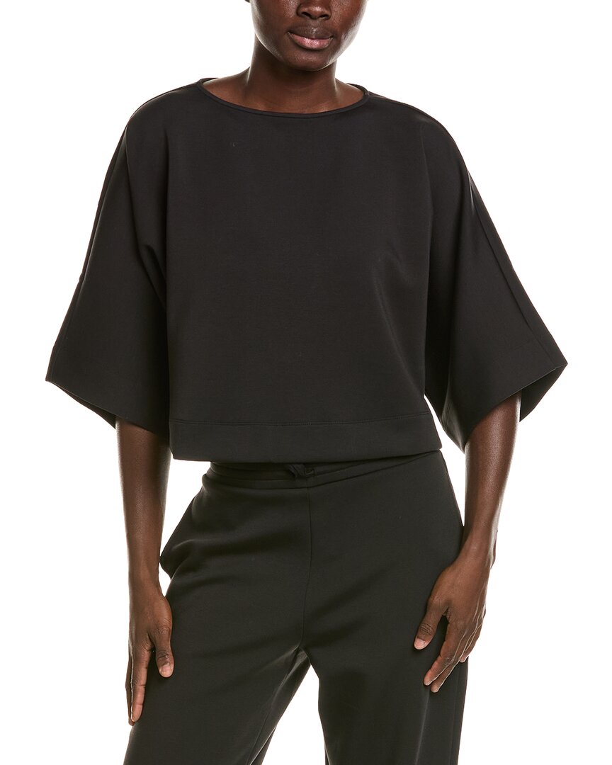 Natori Everywear Kimono Top In Black