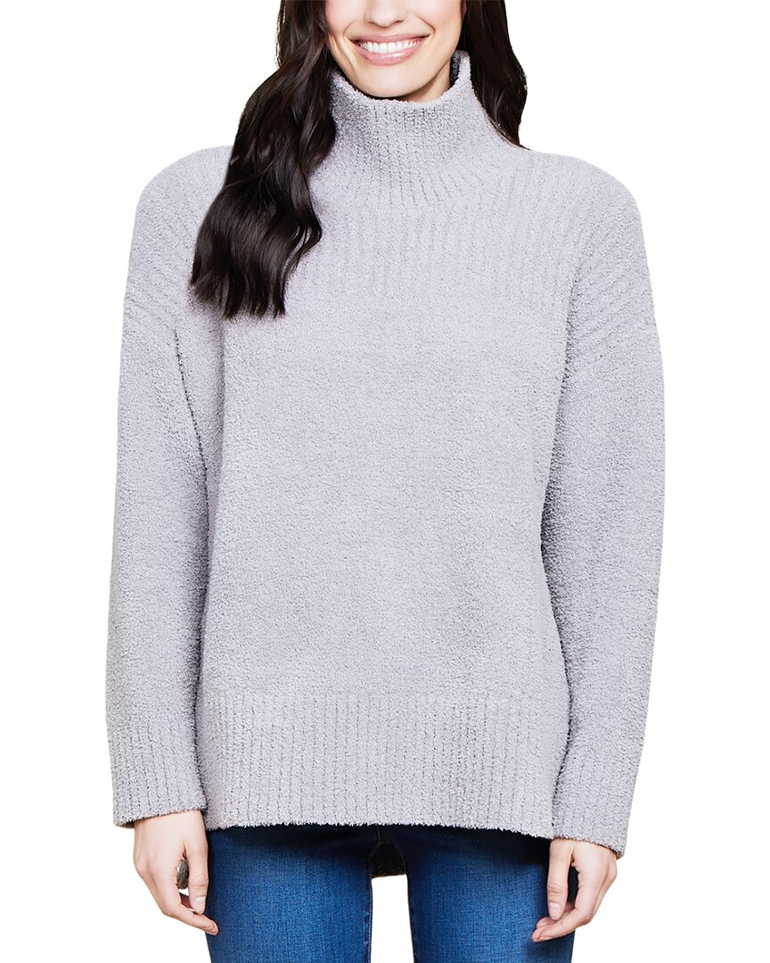 Barefoot Dreams Cozychic High-low Pullover In Multi