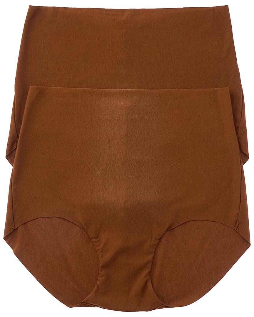 Commando ® 2pk Butter High-rise Bikini In Brown