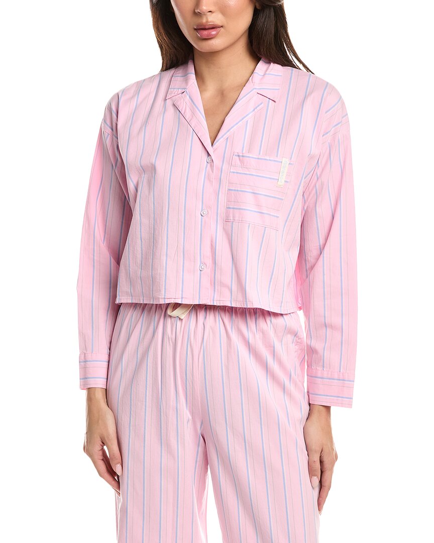 Florence By Mills Crop Shirt In Pink