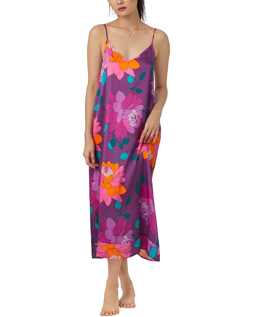 Shop Bedhead Pajamas X Trina Turk Evening Bloom Silk Chemise