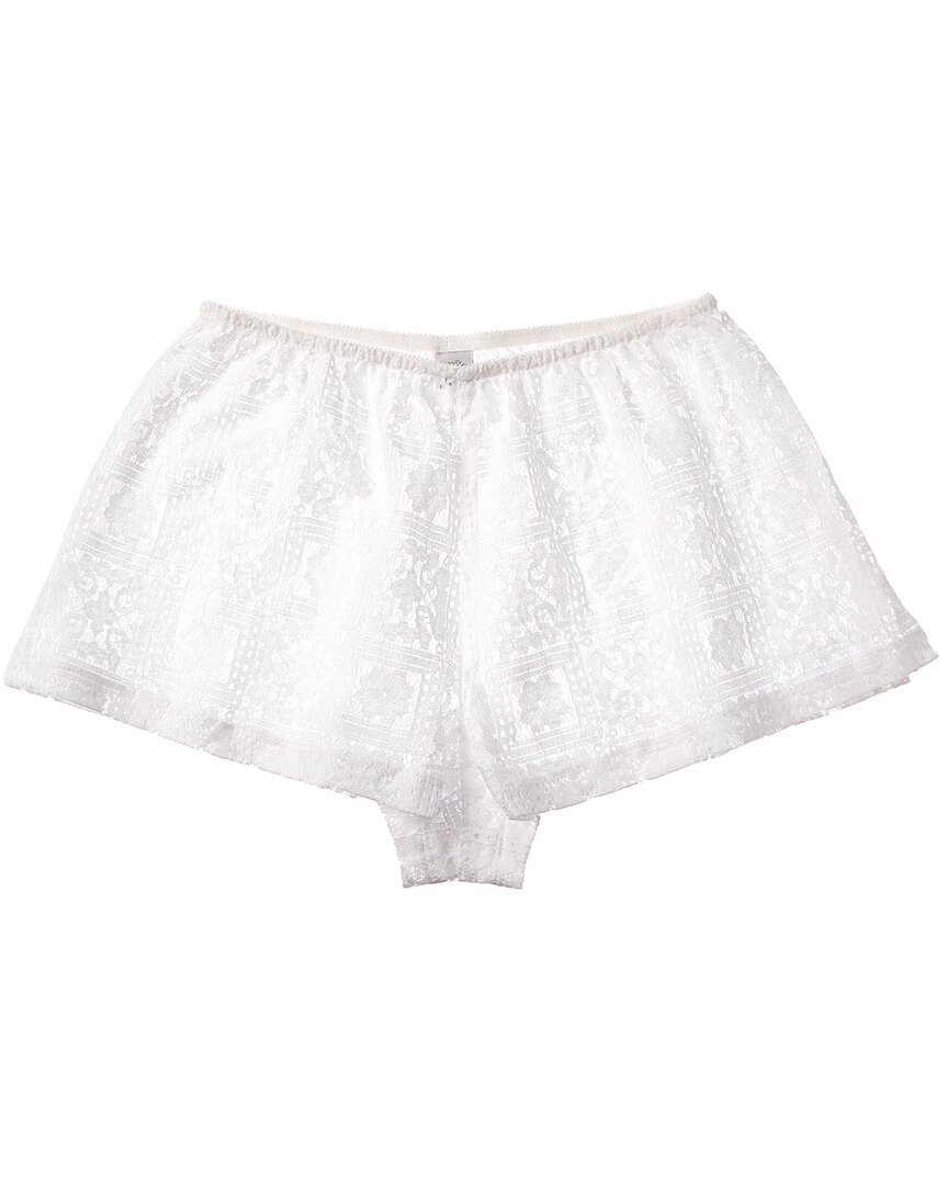 Shop Only Hearts Lisbon Lace Tap Short In White