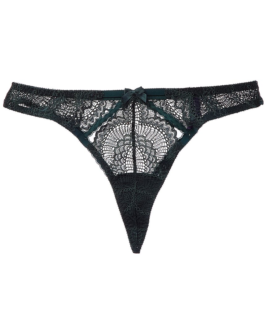 Shop Journelle Natalia String Thong In Green