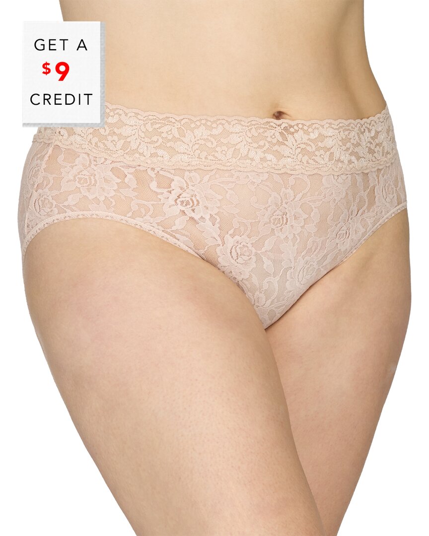 Hanky Panky Plus Size Signature Lace French Brief In Nocolor