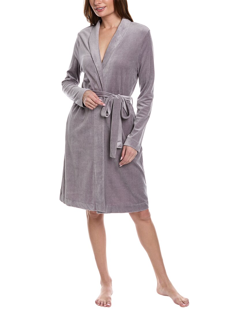 Hanro Favourites Robe In Gray