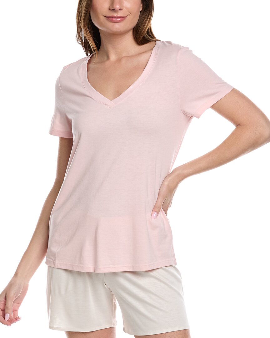 Hanro T-shirt In Pink