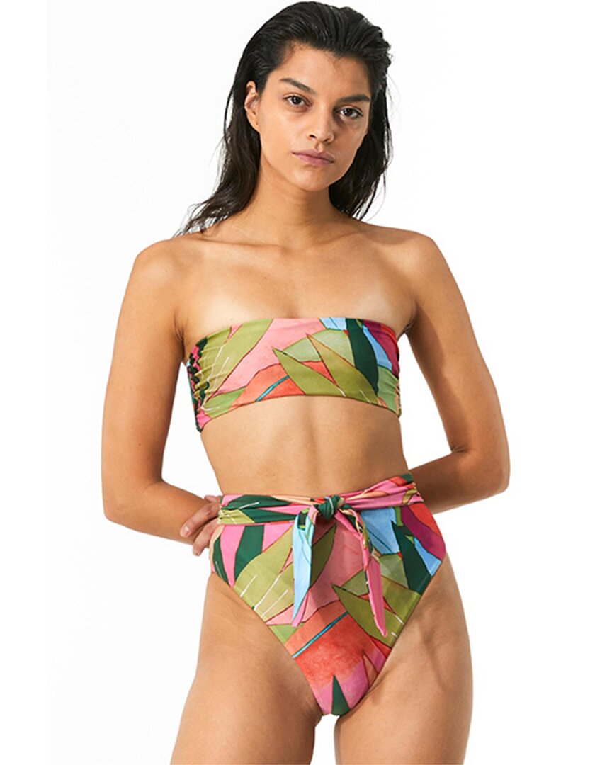 Mara Hoffman Abigail Bikini Top In Multi