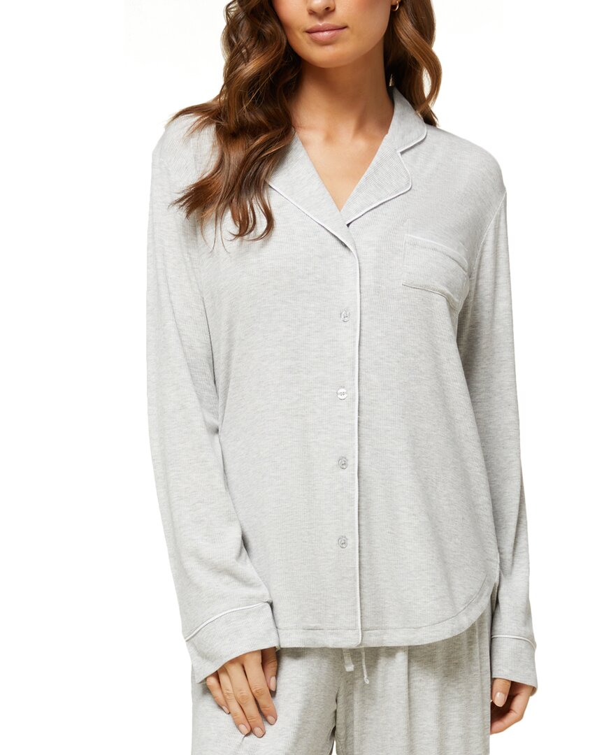 Rachel Parcell Pajama Top In White