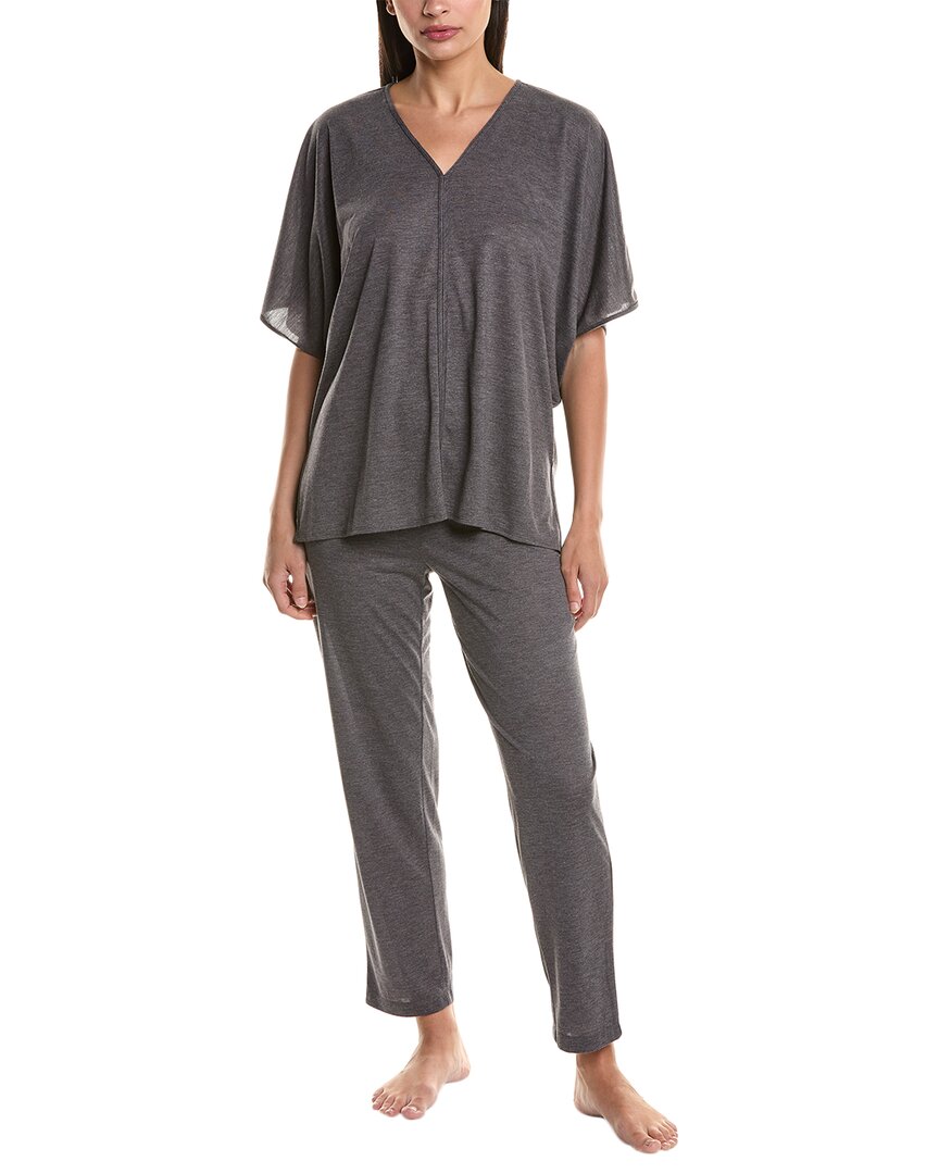 Natori 2pc Pajama Set In Animal Print