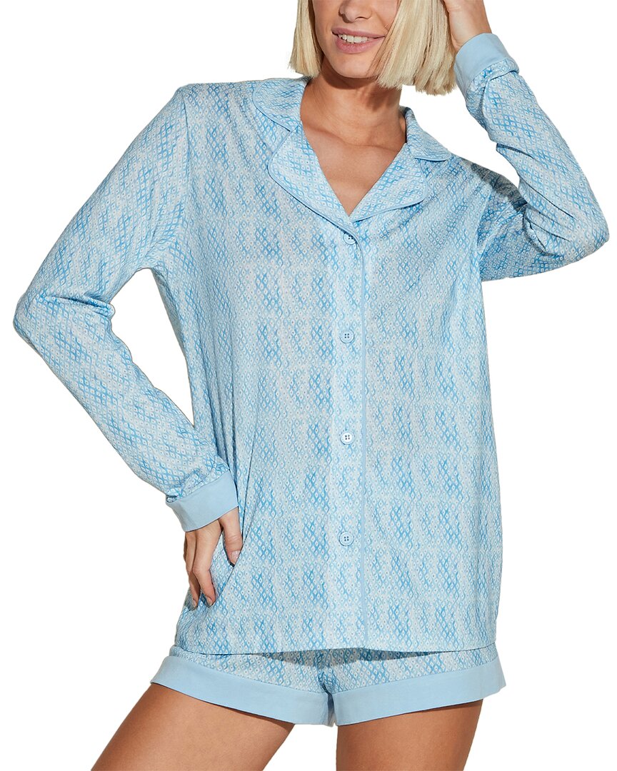 Shop Cosabella 2pc Bella Printed Top & Boxer Set