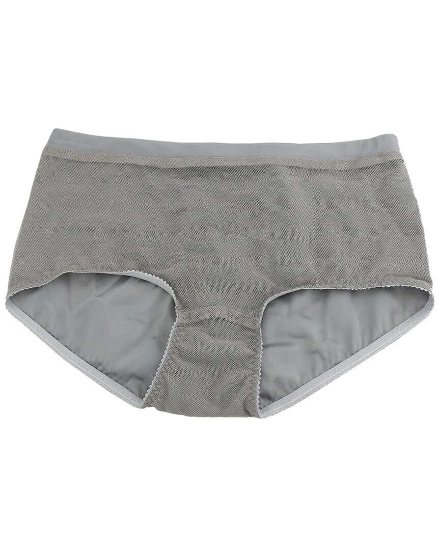 Dolce & Gabbana Silk-blend Underwear In Silver