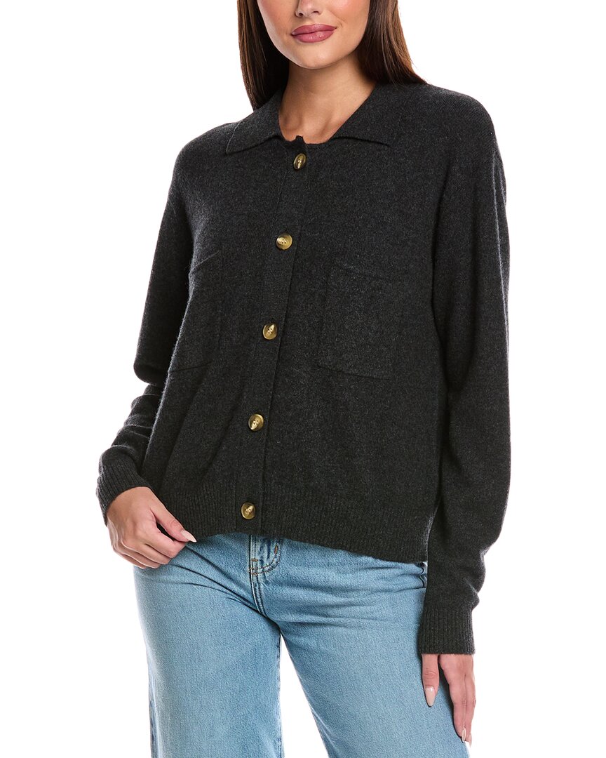 Brodie Cashmere Maggie Cashmere Jacket In Black