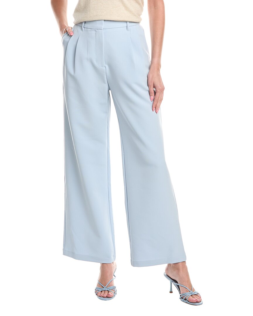 Serenette Pleated Pant In Blue