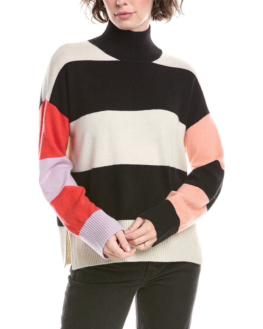 &isla Sadie Colorblock Cashmere Sweater In Multi