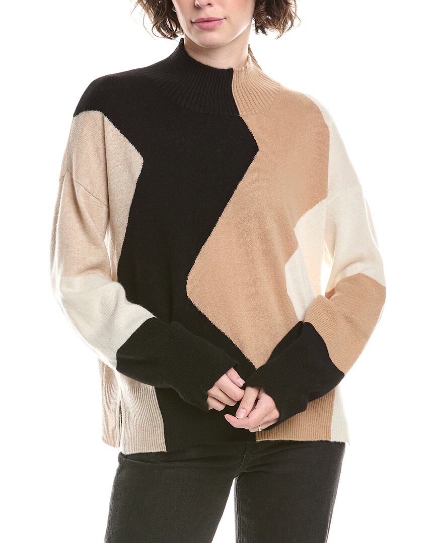 &isla Avery Oversized Cashmere Sweater In Brown