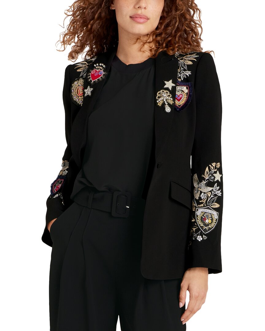 Cinq À Sept Heritage Patch Cheyenne Blazer