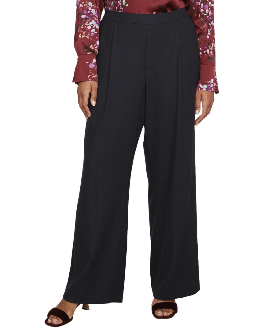 VINCE VINCE FLANNEL EASY PULL ON WOOL-BLEND PANT