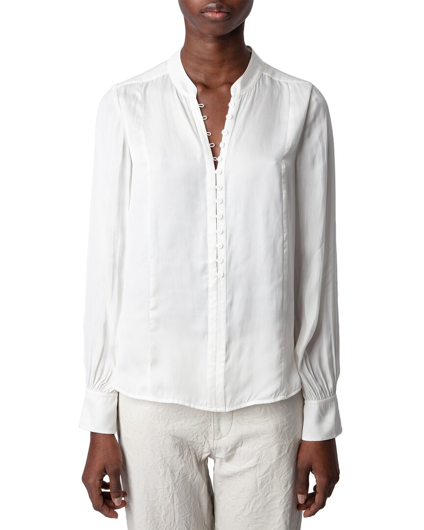 Zadig & Voltaire Twina Satin Shirt
