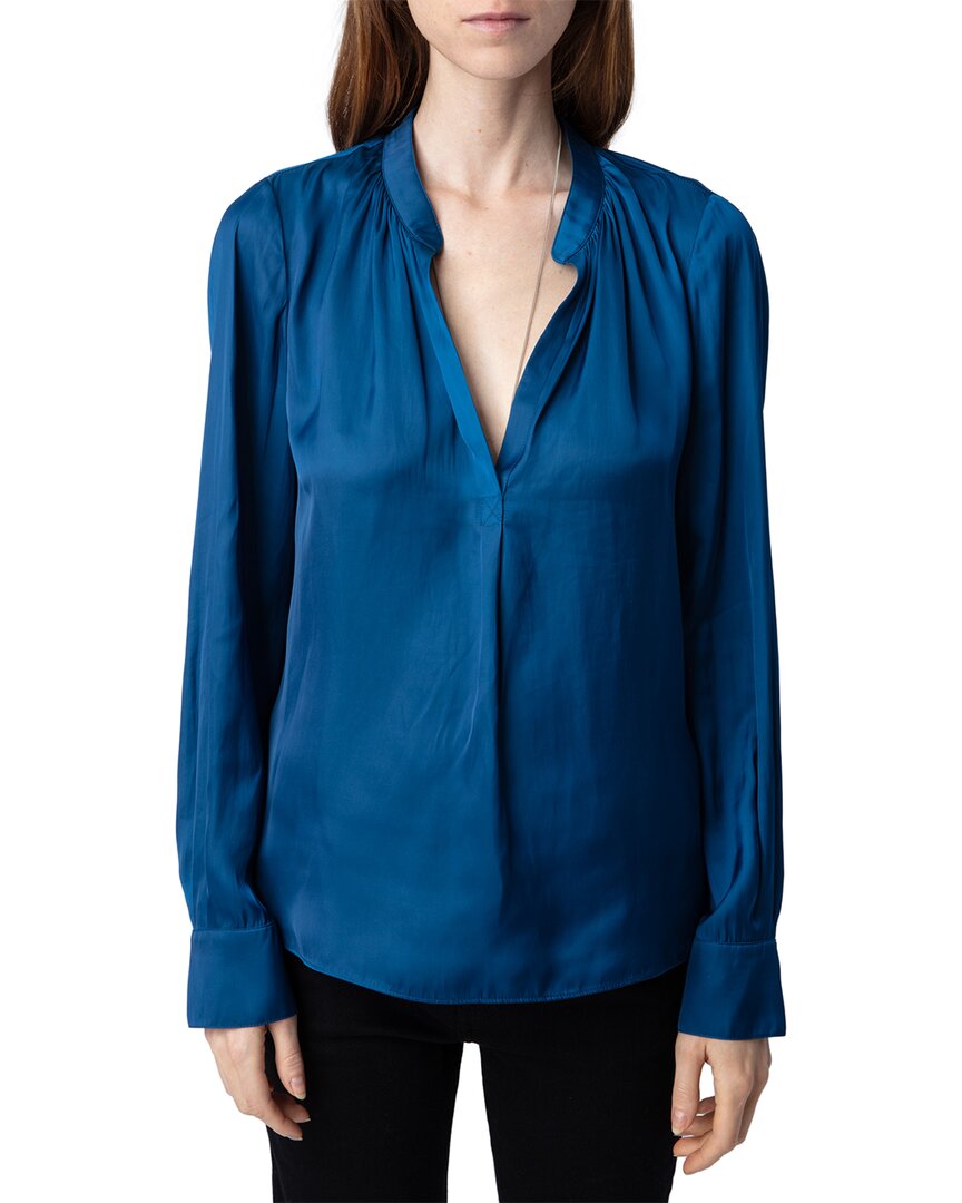 Zadig & Voltaire Tink Satin Shirt