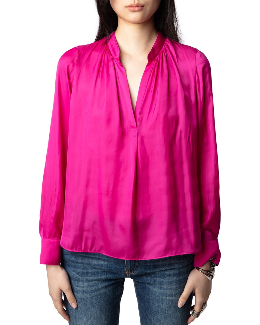 Zadig & Voltaire Tink Satin Shirt