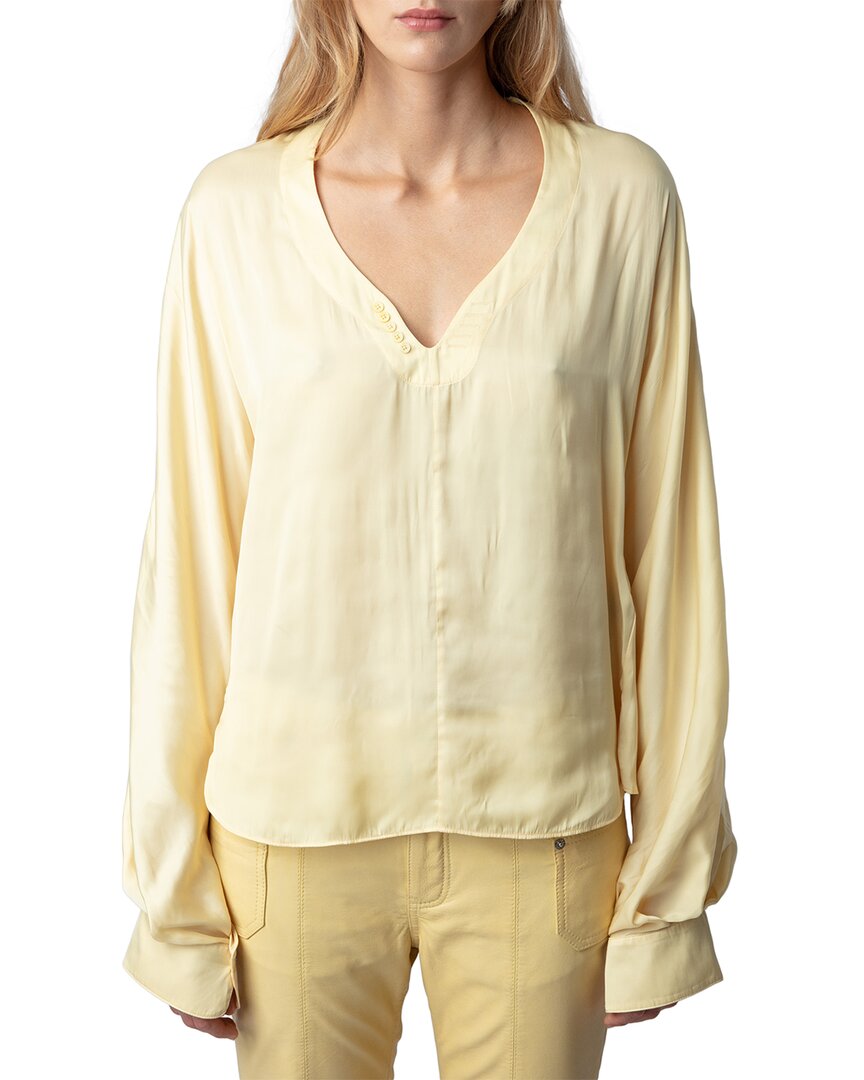 Zadig & Voltaire Tonastir Satin Shirt