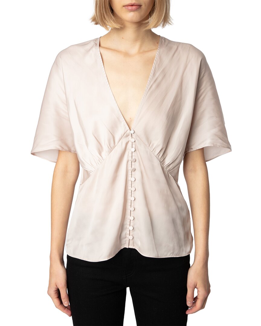 Zadig & Voltaire Thodri Satin Top