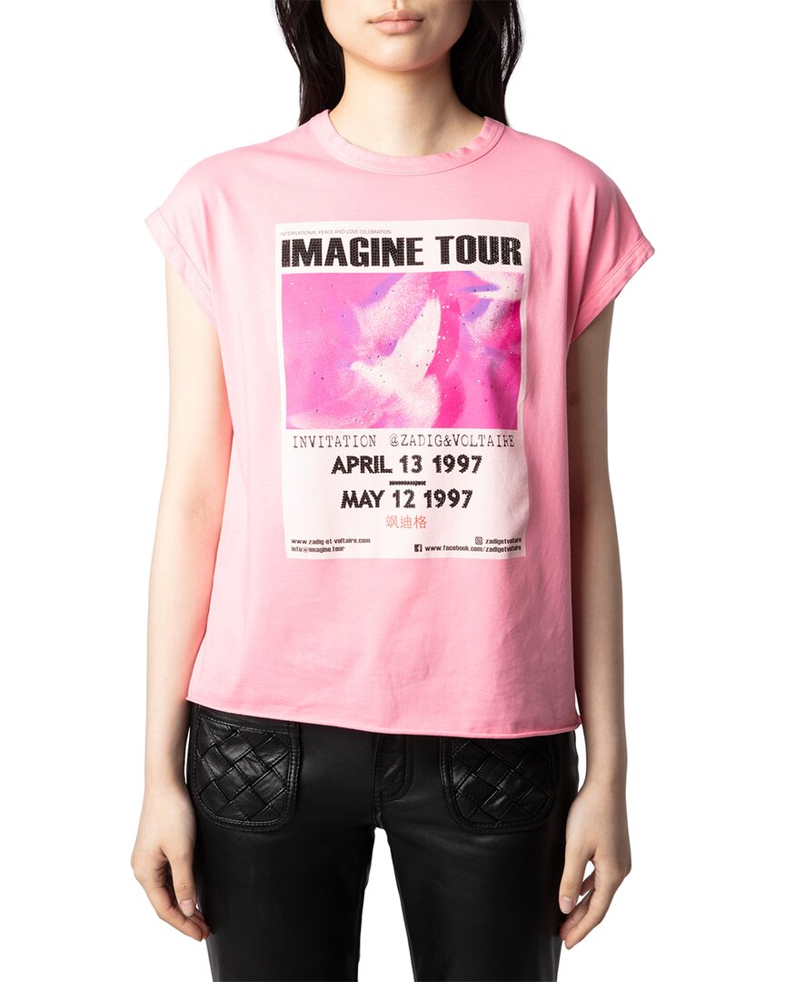 Zadig & Voltaire Cecilia Hc Concert Imagine Tou T-shirt