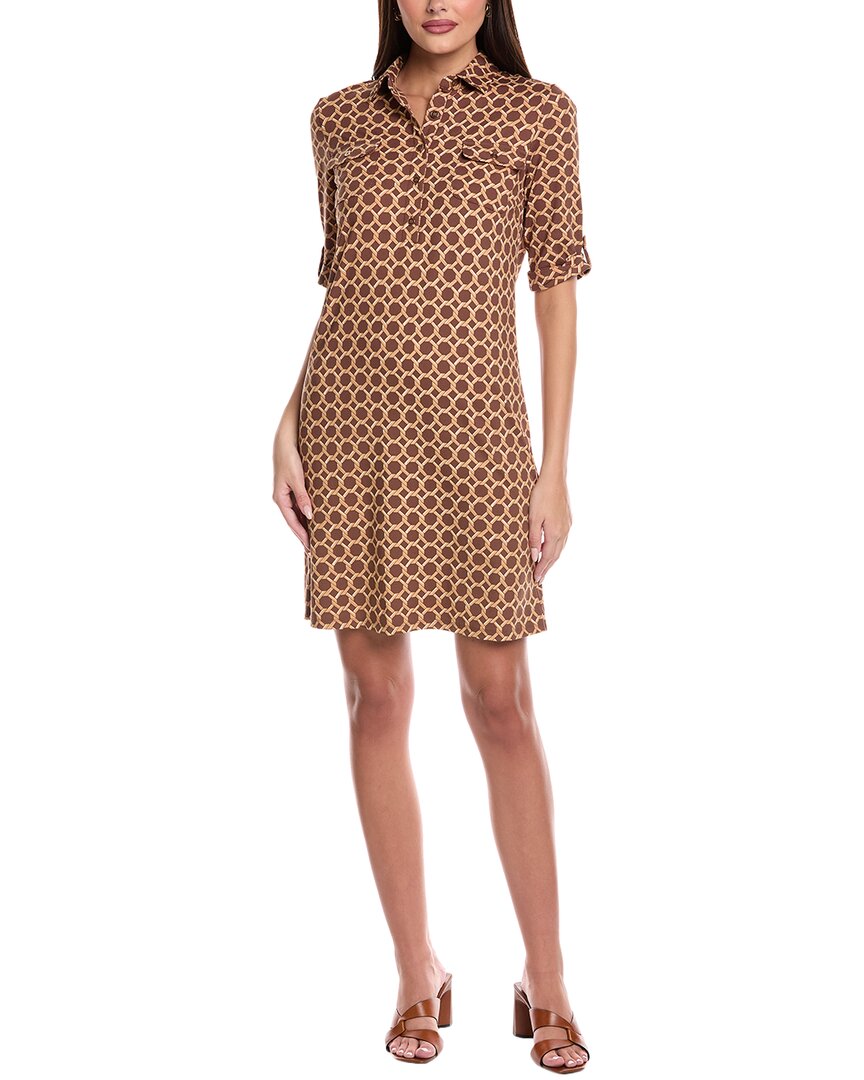 J.mclaughlin Lawrence Mini Dress In Brown