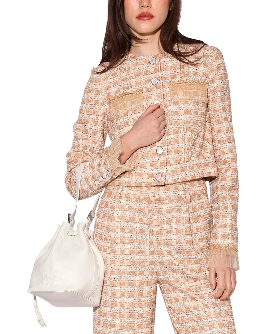 Walter Baker Madison Jacket In Tan