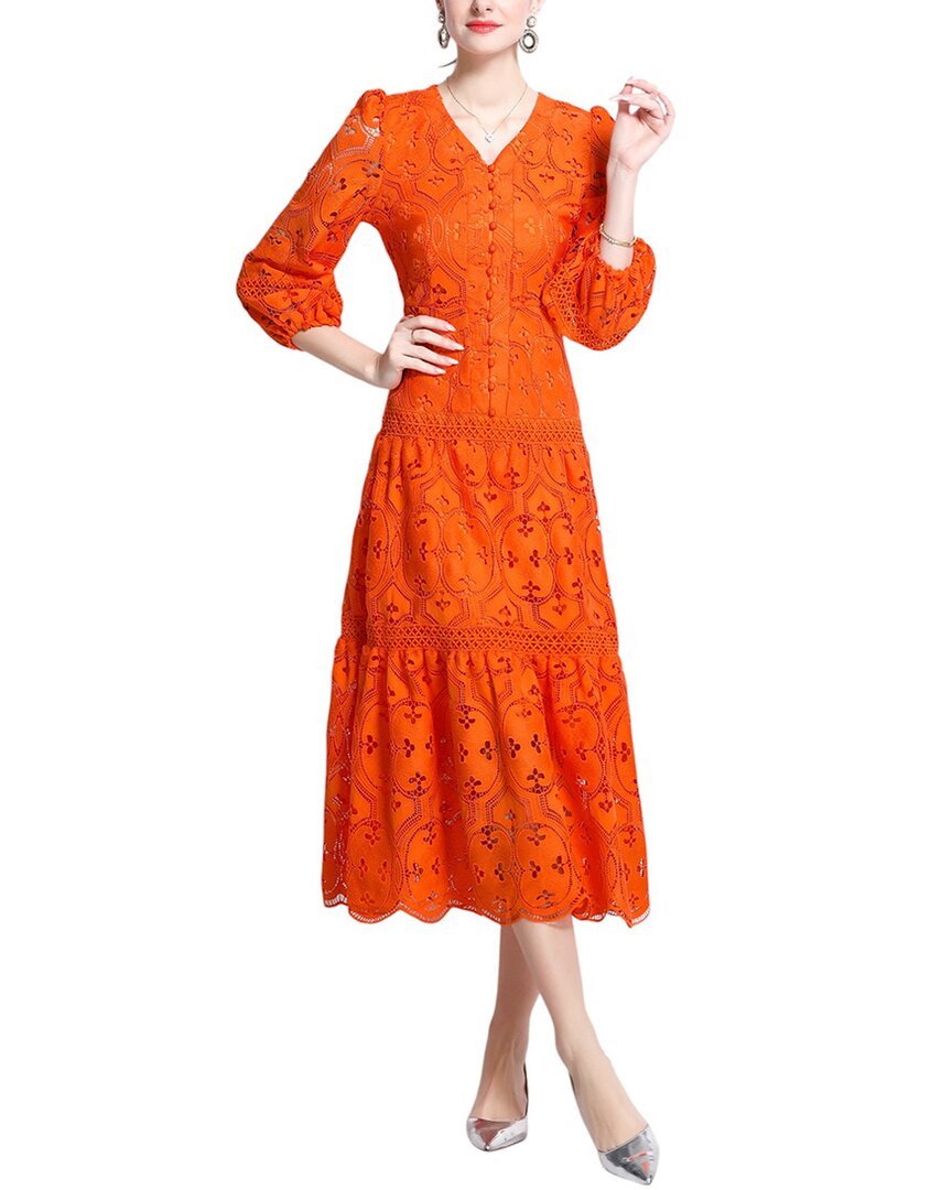 Multi Elaine Midi Dress