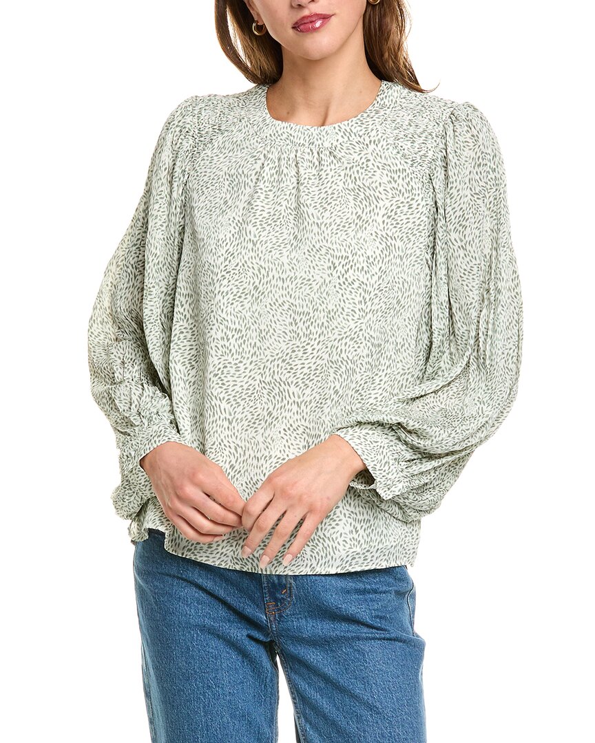 Vince Camuto Balloon Sleeve Top