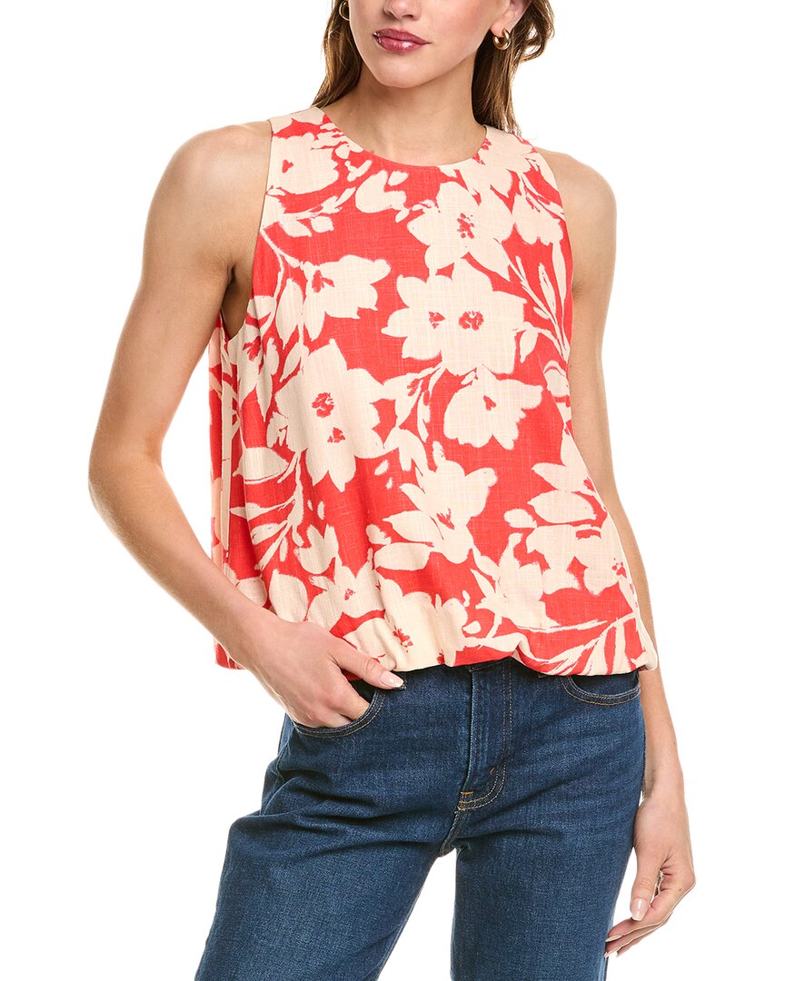 Vince Camuto Balloon Hem Sleeveless Tank Top
