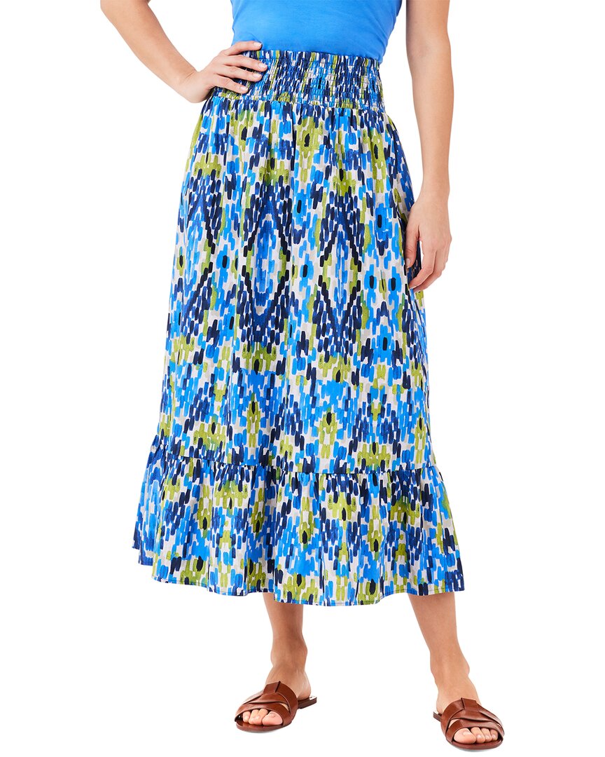 Nic + Zoe Nic+zoe Diamond Dash Tiered Maxi Skirt