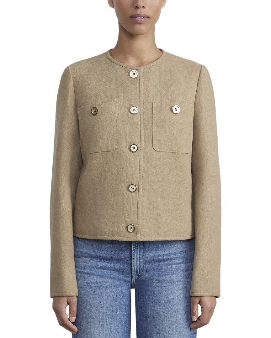 Lafayette 148 Collarless Jacket