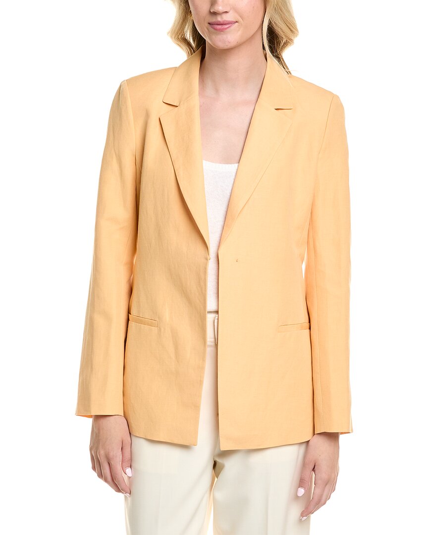 LAFAYETTE 148 LAFAYETTE 148 NEW YORK SILK & LINEN-BLEND BLAZER