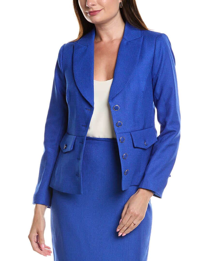 Tahari Asl Boucle Blazer
