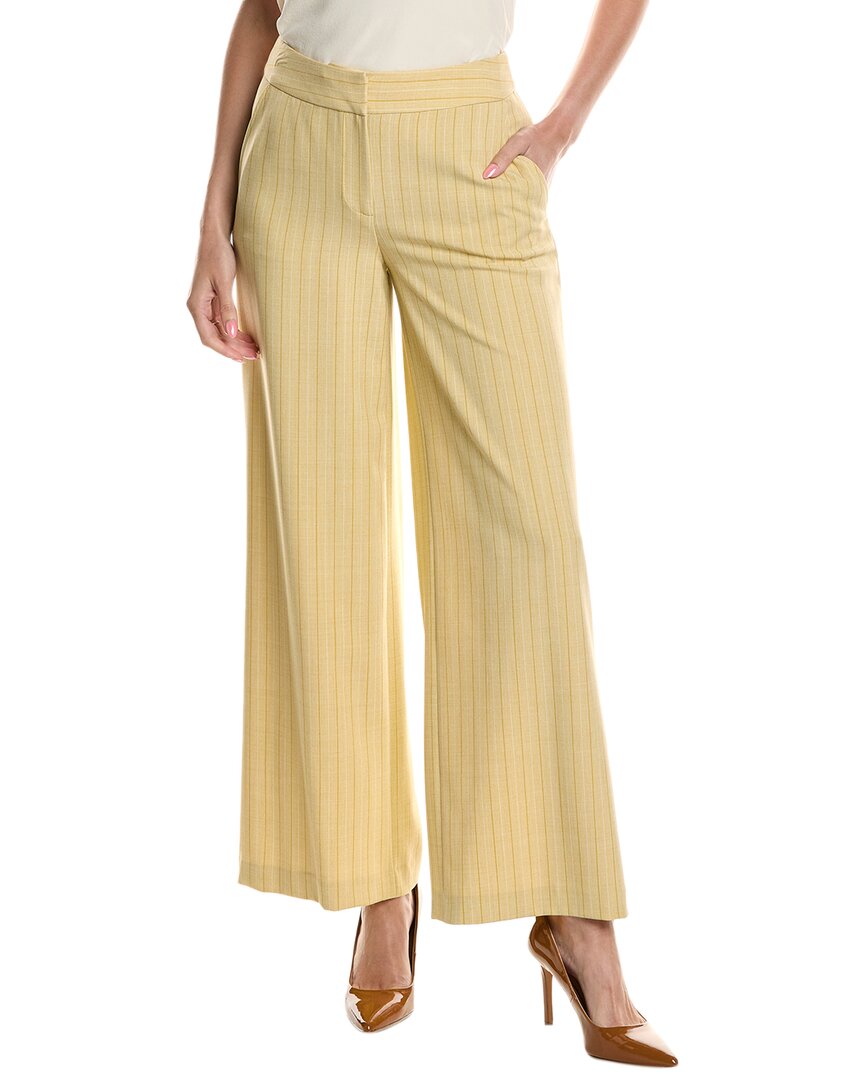 Tahari Asl Stripe Wide Leg Pants