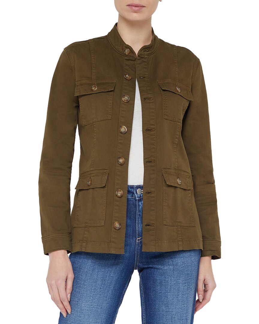 L Agence L'agence Eudice Utility Jacket In Green