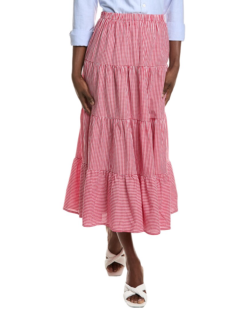 Anna Kay Westend Plaid Midi Skirt