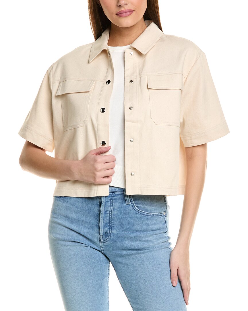 1.state Cropped Jacket In Neutral