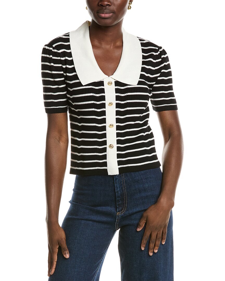Nvlt Collared Sweater In Black