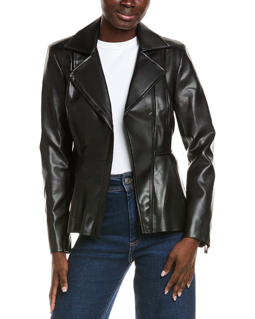 Via Spiga Scuba Jacket In Black