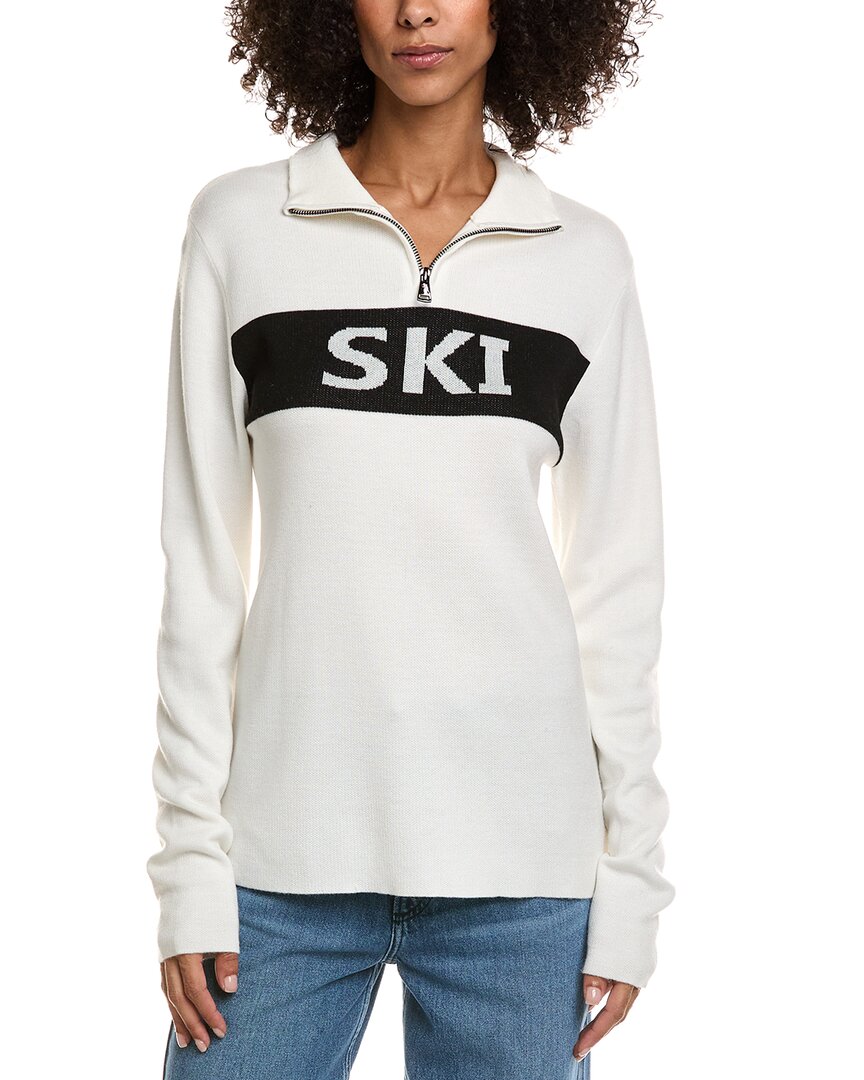 Skea Reed Wool-blend Sweater In White