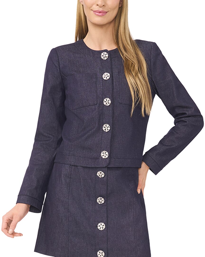 Cece Regular Fit Jacket In Blue