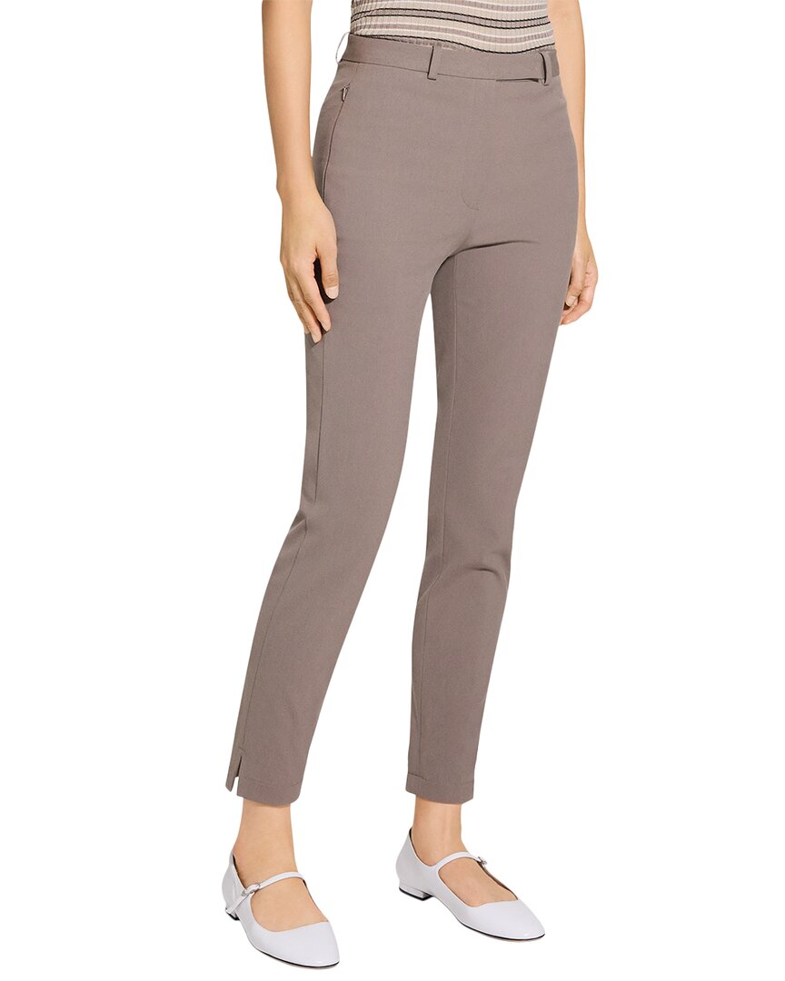 Theory Bistre High Waist Tapered Ankle Pants